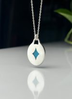 آویز فیروزه طرح هدیش - Image 2